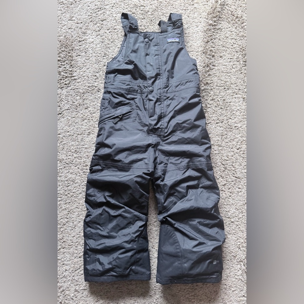 Patagonia Black Bib with Multicolor Logo